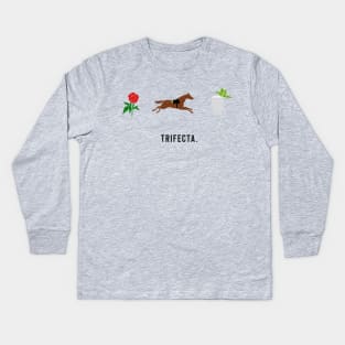 Derby Trifecta Kids Long Sleeve T-Shirt